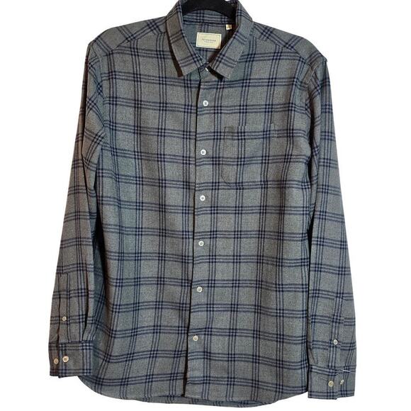7Diamonds Generation Plaid Button Up Down Shirt Men's Size Small Rugged Outdoor - Picture 1 of 8